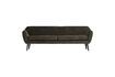 Miniature Large khaki velvet sofa Rocco 1