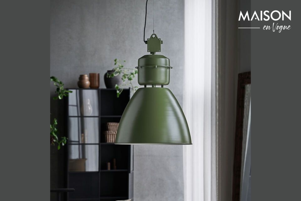 Large Volumen green metal suspension House Doctor