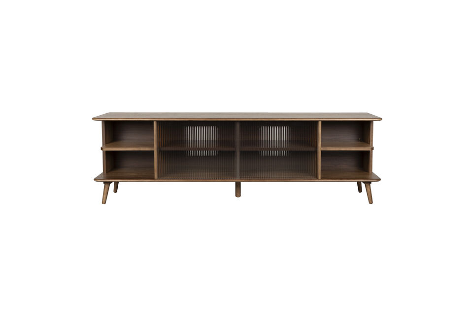 Large walnut sideboard Rise Zuiver