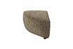Miniature Left corner footstool in green fabric Hunter 5