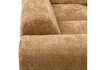 Miniature Left corner sofa chenille honey yellow CLOUD 6