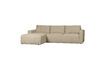 Miniature Left corner sofa in beige fabric Bar 5