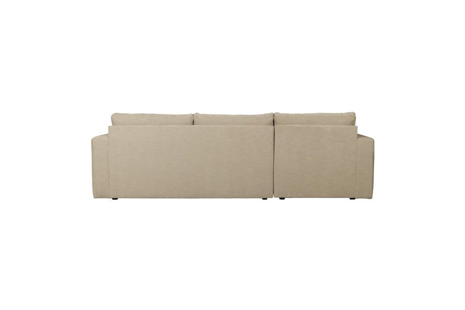 The back cushion covers are washable at 30 degrees with a neutral detergent