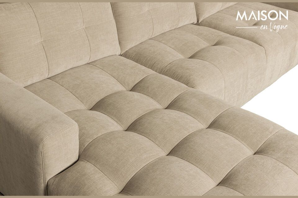 The legs of the Bar Lounger are 1,5 cm high and 6 cm in diameter