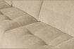 Miniature Left corner sofa in beige fabric Bar 3