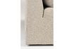 Miniature Left corner sofa in beige polyester Prosper 7