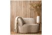 Miniature Left corner sofa in cream fabric Stone 2