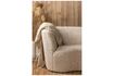 Miniature Left corner sofa in cream fabric Stone 3