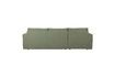 Miniature Left corner sofa in green fabric Bar 5