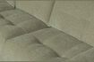 Miniature Left corner sofa in green fabric Bar 2