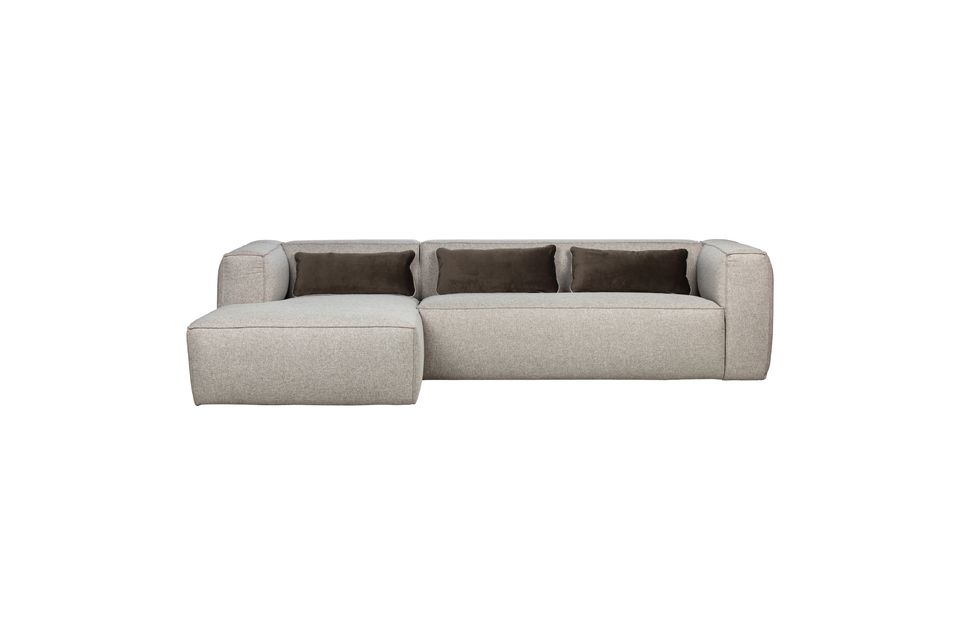 This fabric is water and stain resistant treated