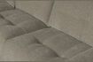 Miniature Left corner sofa in light grey fabric Bar 2
