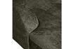 Miniature Left corner sofa structure velvet Frost SLOPING 5