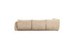 Miniature Left Corner Sofa Woven Chenille Sand BAGGY 3