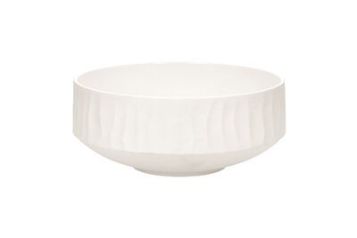 Leggero tazón de porcelana blanca para cereales