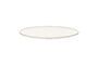 Miniature Leggero white porcelain dinner plate Clipped