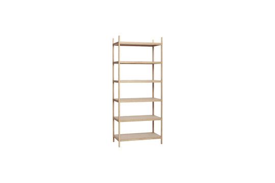 See the product profile library light oak veneer shelf Library light oak veneer shelf