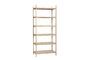 Miniature Library light oak veneer shelf Clipped