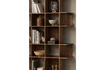 Miniatura Libreria 180x130 cm legno di mango noce Sinne 6