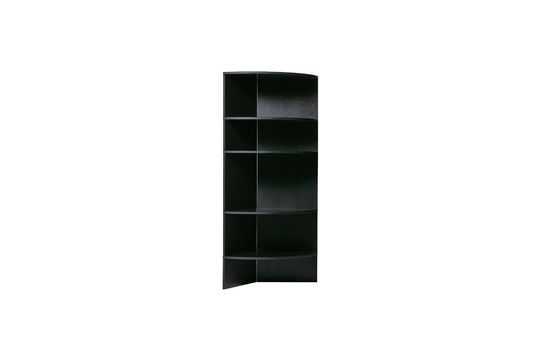 Librería de madera negra Trian