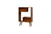 Miniatura Librería reversible de madera oscura Open 9