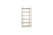 Miniatura Libreria scaffale impiallacciato in rovere chiaro 1