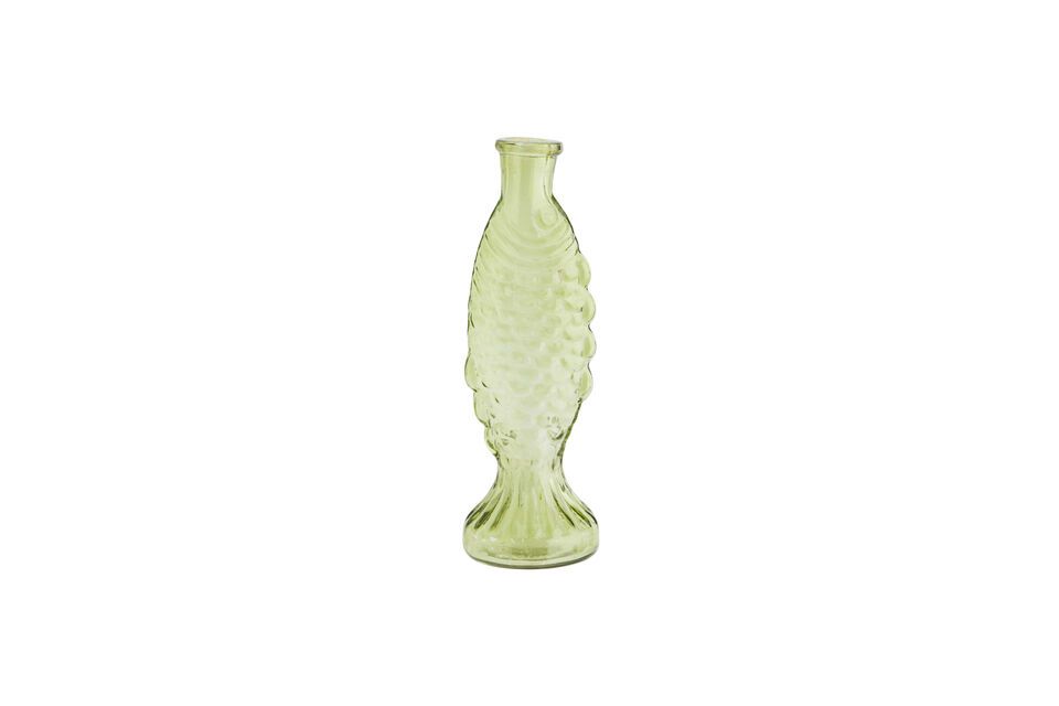 Lichtgroene glazen vaas H20 Fish Madam Stoltz