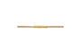 Miniature Lifetime gold brass wall light Clipped