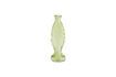 Miniature Light green glass vase H20 Fish 1