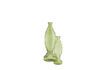 Miniature Light green glass vase H20 Fish 2