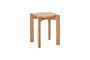 Miniature Light wood stool Always Clipped