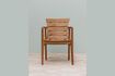 Miniature Lisbon brown teak chair 2