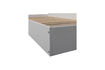 Miniature Lit banquette 90x200 cm pin blanc CARTER 8
