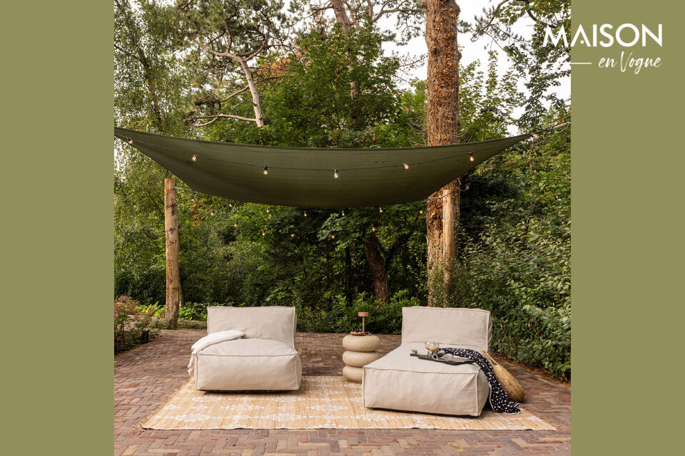 Design accueillant Revêtement extérieur en polyester Robuste et solide Surface de couchage