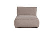 Miniature Lit de jardin 80x175x95 cm Oléfine Sable VELORA 5