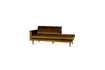 Miniature Lit de jour gauche velours jaune miel RODEO 2