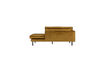 Miniature Lit de jour gauche velours jaune miel RODEO 4