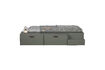 Miniature Lit enfant avec tiroirs 80x200 cm Pin vert savonneux STAGE 3