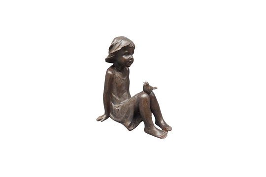 See the product profile little girl figurine in copper resin L'Oiseau Little girl figurine in copper resin L'Oiseau
