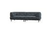 Miniature Lloyd 4 seater sofa in anthracite velvet 3
