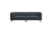Miniature Lloyd 4 seater sofa in anthracite velvet 1