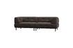 Miniature Lloyd 4 seater sofa in dark grey velvet 3