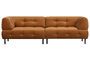 Miniature Lloyd 4 seater velvet sofa Clipped