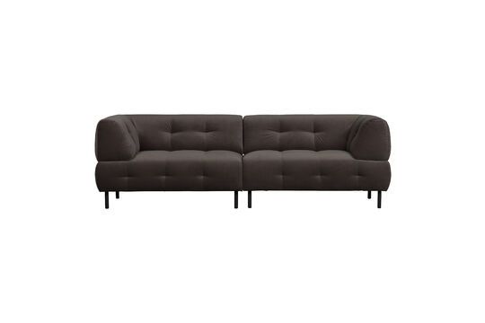 Schauen Sie die Produktbeschreibung an lloyd 4-Sitzer-Sofa aus dunkelgrauem Velours Lloyd 4-Sitzer-Sofa aus dunkelgrauem Velours
