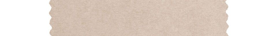 Material Details Lloyd cream velvet corner sofa