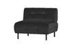 Miniature Lloyd dark grey velvet armchair 1