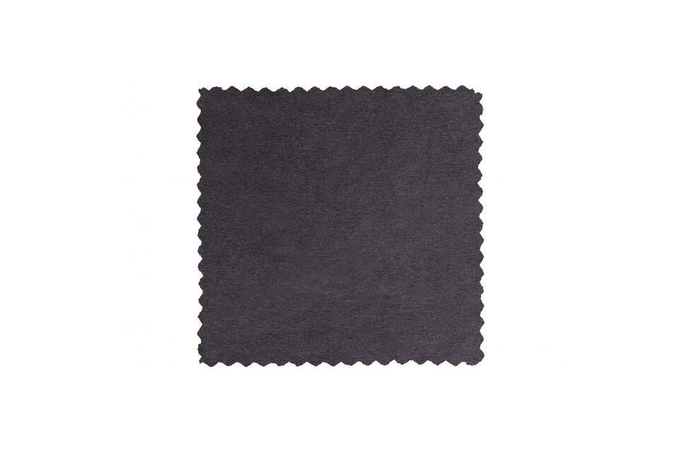Sofá rinconera izquierda, terciopelo gris oscuro, Lloyd, cómodo