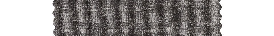 Material Details Lofty dark grey fabric armchair