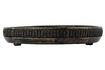 Miniature Lot de 2 plateaux ronds en bois de manguier noir HDLoma 4