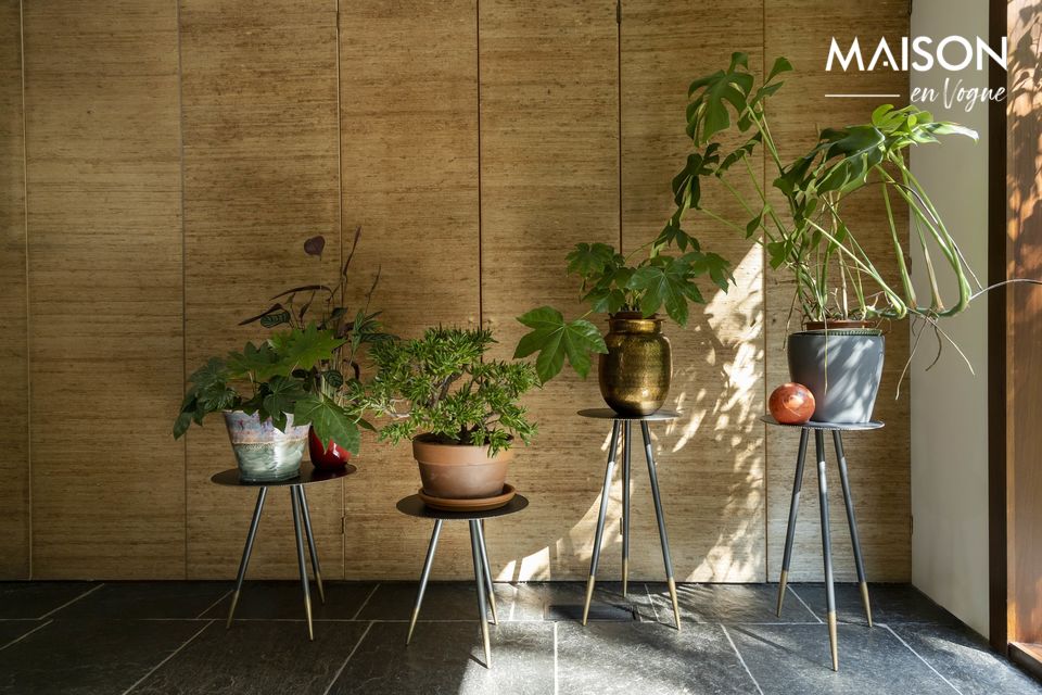 Amenez la nature dans votre intérieur avec les supports pour plantes stalwart high de Dutchbone